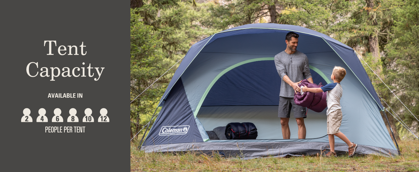 Coleman Skydome interior and build quality