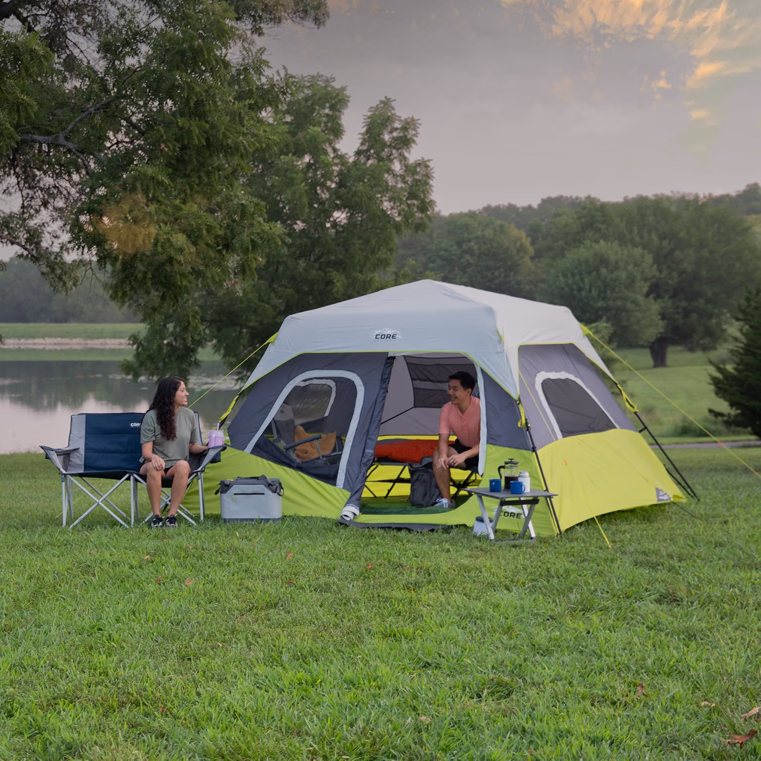 CORE Instant Cabin with gear and organization