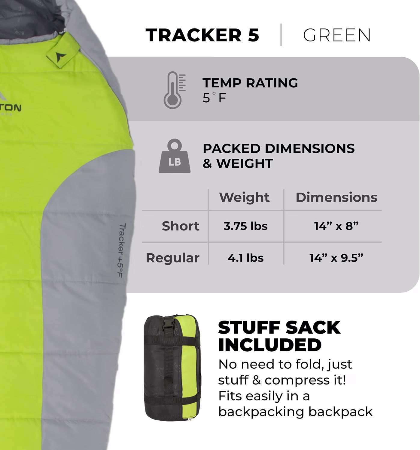 Teton Tracker microfiber insulation detail