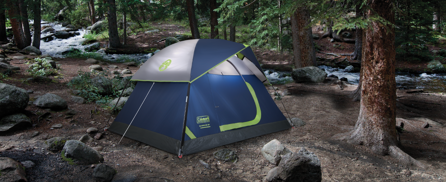 Coleman Sundome setup steps